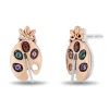 Enchanted Disney Fine Jewelry 14K Rose Gold Over Sterling Silver Rapunzel Earrings
