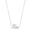 Enchanted Disney Fine Jewelry Sterling Silver 1/6 CTTW Cinderella Editorial Necklace