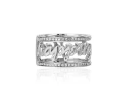 Enchanted Disney Fine Jewelry Sterling Silver 1/5 CTTW Diamond Majestic Princess Ring