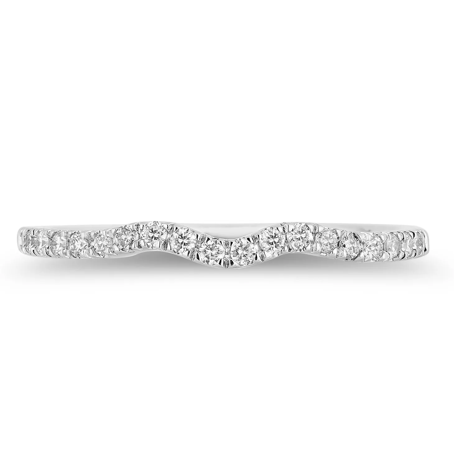 Enchanted Disney Fine Jewelry 14K White Gold with 3/4 CTTW Belle Rose Bridal Set