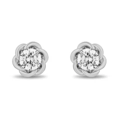 Enchanted Star 2 CTTW Lab Grown Diamond Belle Stud Earrings
