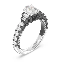 Enchanted Star Lab Grown Diamond 14K Gold Ursula Trident Engagement Ring