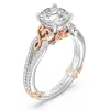 Enchanted Star Lab Grown Diamond 14K Gold Belle Vintage Engagement Ring