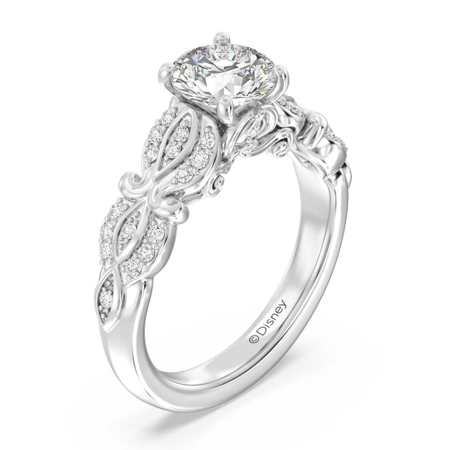 Enchanted Star Lab Grown Diamond Cinderella Carriage Engagement Ring