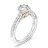 Enchanted Star Lab Grown Diamond 14K Gold Ariel Filigree Engagement Ring