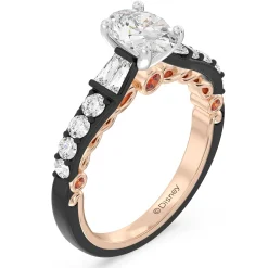 Enchanted Star Lab Grown Diamond 14K Gold Evil Queen Engagement Ring