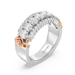 Enchanted Star Lab Grown Diamonds Belle Rose Anniversary Band