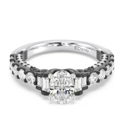 Enchanted Star Lab Grown Diamond 14K Gold Ursula Trident Engagement Ring