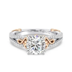 Enchanted Star Lab Grown Diamond 14K Gold Belle Vintage Engagement Ring