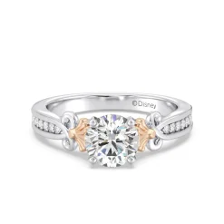 Enchanted Star Lab Grown Diamond 14K Gold Ariel Mermaid Engagement Ring