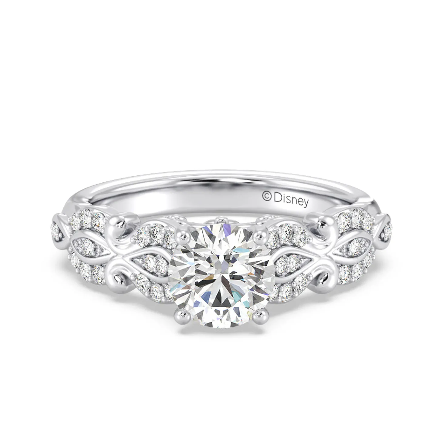 Enchanted Star Lab Grown Diamond Cinderella Carriage Engagement Ring