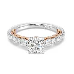 Enchanted Star Lab Grown Diamond 14K Gold Rapunzel Engagement Ring