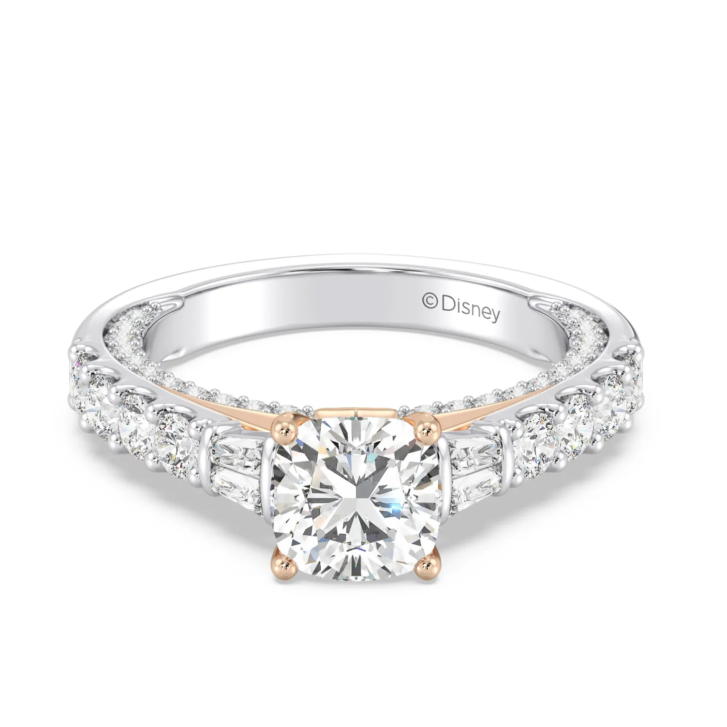 Enchanted Star Lab Grown Diamond 14k Gold Aurora Engagement Ring
