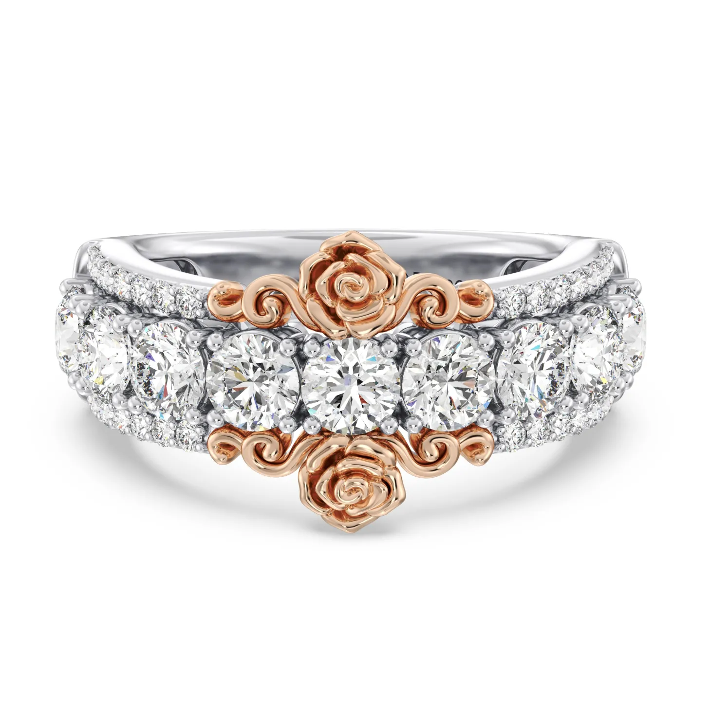 Enchanted Star Lab Grown Diamond Belle Anniversary Band