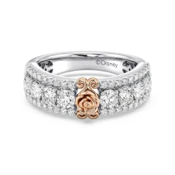 Enchanted Star Lab Grown Diamonds Belle Rose Anniversary Band