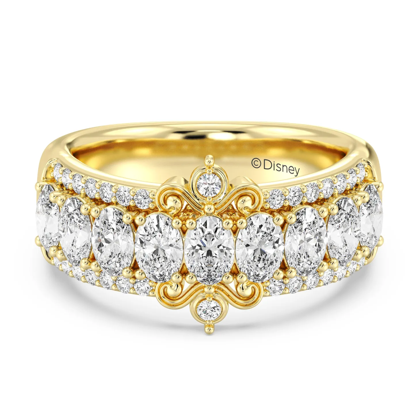 Enchanted Star Lab Grown Diamonds Cinderella Anniversary Band