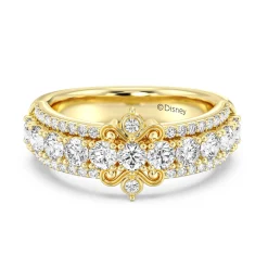 Enchanted Star Lab Grown Diamonds Cinderella Anniversary Band