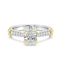 Enchanted Star Lab Grown Diamond 14K Gold Aurora Engagement Ring