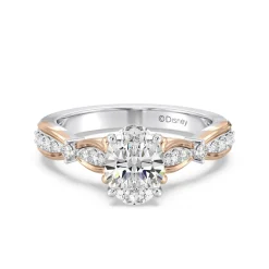 Enchanted Star Lab Grown Diamond 14K Gold Belle Ballroom Engagement Ring
