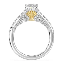 Enchanted Star Lab Grown Diamond 14K Gold Ariel Filigree Engagement Ring