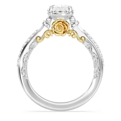 Enchanted Star Lab Grown Diamond 14K Gold Belle Rose Engagement Ring