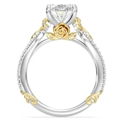 Enchanted Star Lab Grown Diamond 14K Gold Belle Vintage Engagement Ring