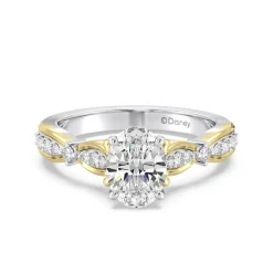 Enchanted Star Lab Grown Diamond 14K Gold Belle Ballroom Engagement Ring