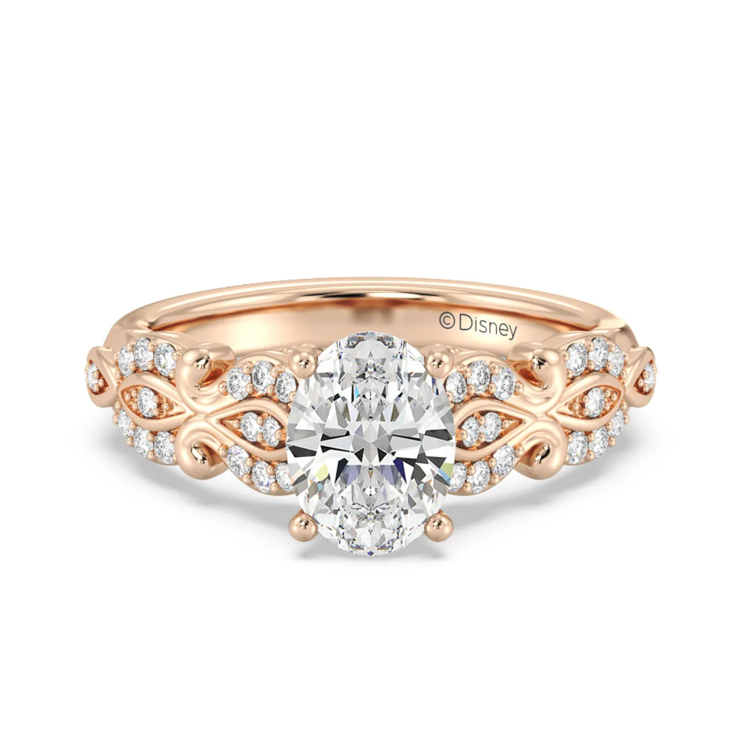 Enchanted Star Lab Grown Diamond Cinderella Carriage Engagement Ring