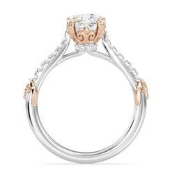 Enchanted Star Lab Grown Diamond 14K Gold Aurora Engagement Ring