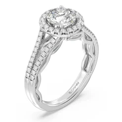 Enchanted Star Lab Grown Diamond 14K Gold Cinderella Engagement Ring Set
