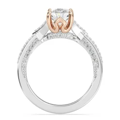 Enchanted Star Lab Grown Diamond 14K Gold Aurora Crown Engagement Ring