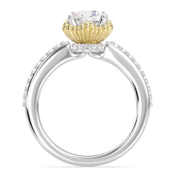 Enchanted Star Lab Grown Diamond 14K Gold Ariel Seashell Basket Engagement Ring