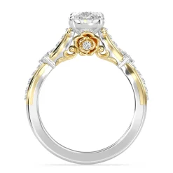 Enchanted Star Lab Grown Diamond 14K Gold Belle Ballroom Engagement Ring
