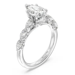 Enchanted Star Lab Grown Diamond 14K Gold Ariel Seashell Engagement Ring
