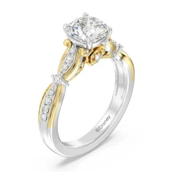 Enchanted Star Lab Grown Diamond 14K Gold Belle Ballroom Engagement Ring
