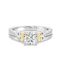 Enchanted Star Lab Grown Diamond 14K Gold Ariel Mermaid Engagement Ring