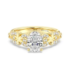 Enchanted Star Lab Grown Diamond Cinderella Carriage Engagement Ring