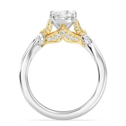 Enchanted Star Lab Grown Diamond 14K Gold Ariel Mermaid Engagement Ring