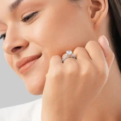 Enchanted Star Lab Grown Diamond 14K Gold Ariel Filigree Engagement Ring