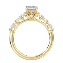 Enchanted Star Lab Grown Diamond 14K Gold Elsa Engagement Ring