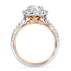 Enchanted Star Lab Grown Diamond 14K Gold Belle Engagement Ring