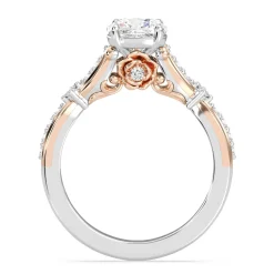 Enchanted Star Lab Grown Diamond 14K Gold Belle Ballroom Engagement Ring