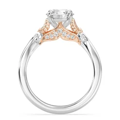 Enchanted Star Lab Grown Diamond 14K Gold Ariel Mermaid Engagement Ring