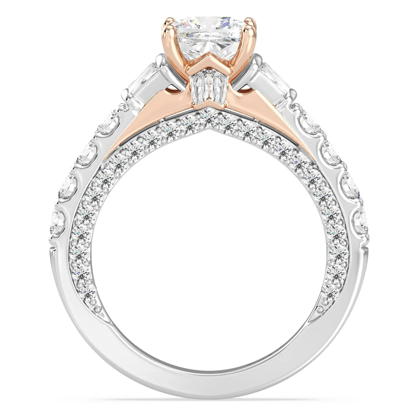 Enchanted Star Lab Grown Diamond 14k Gold Aurora Engagement Ring