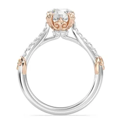 Enchanted Star Lab Grown Diamond 14K Gold Aurora Engagement Ring