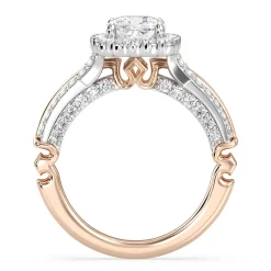 Enchanted Star Lab Grown Diamond Aurora Crown Engagement Ring