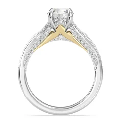 Enchanted Star Lab Grown Diamond 14K Gold Aurora Engagement Ring