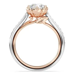 Enchanted Star Lab Grown Diamond Belle Rose Engagement Ring
