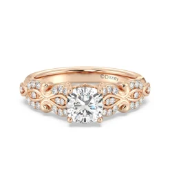 Enchanted Star Lab Grown Diamond Cinderella Carriage Engagement Ring