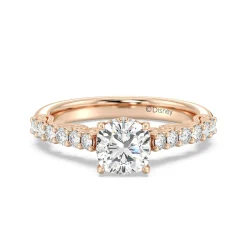 Enchanted Star Lab Grown Diamond 14K Gold Cinderella Filigree Engagement Ring